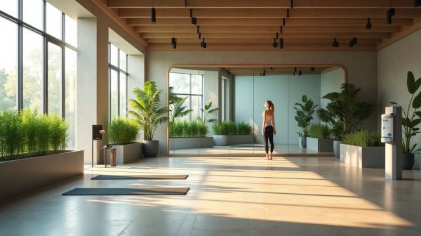 Les douches idéales pour optimiser votre espace fitness écologique
